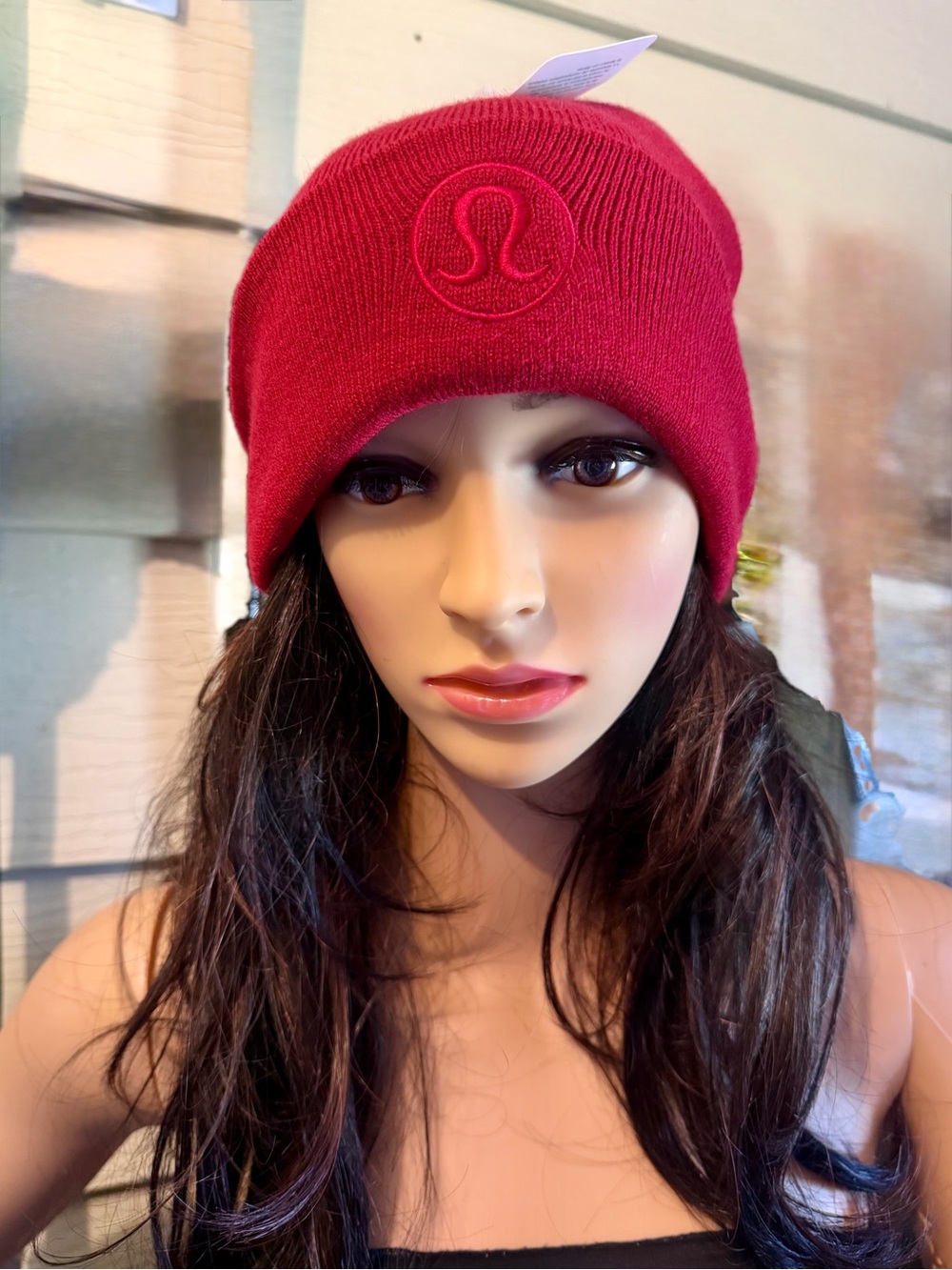 LULULEMON athletica Red Ribbed Knit Beanie - Picture 5 of 12